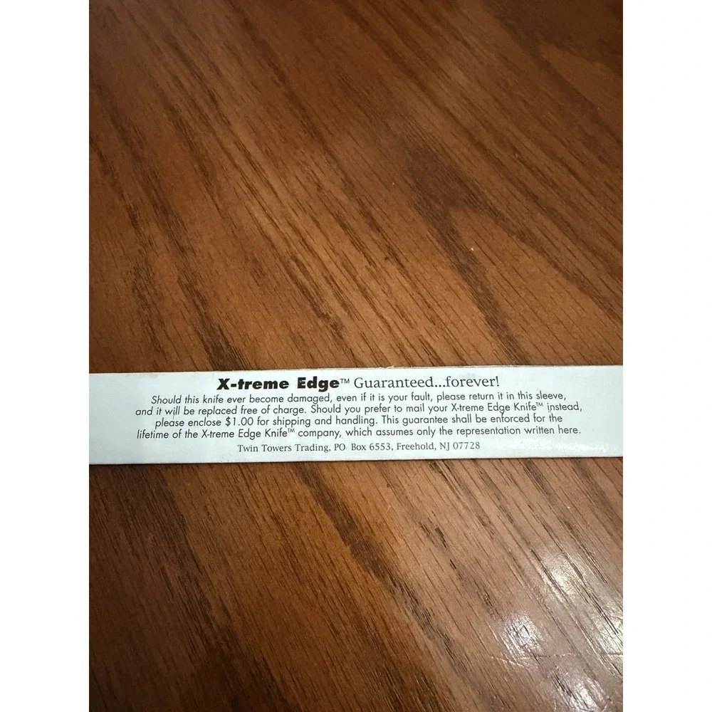 X-treme Edge, Stainless Steel,‎ Serrated Knife, 8